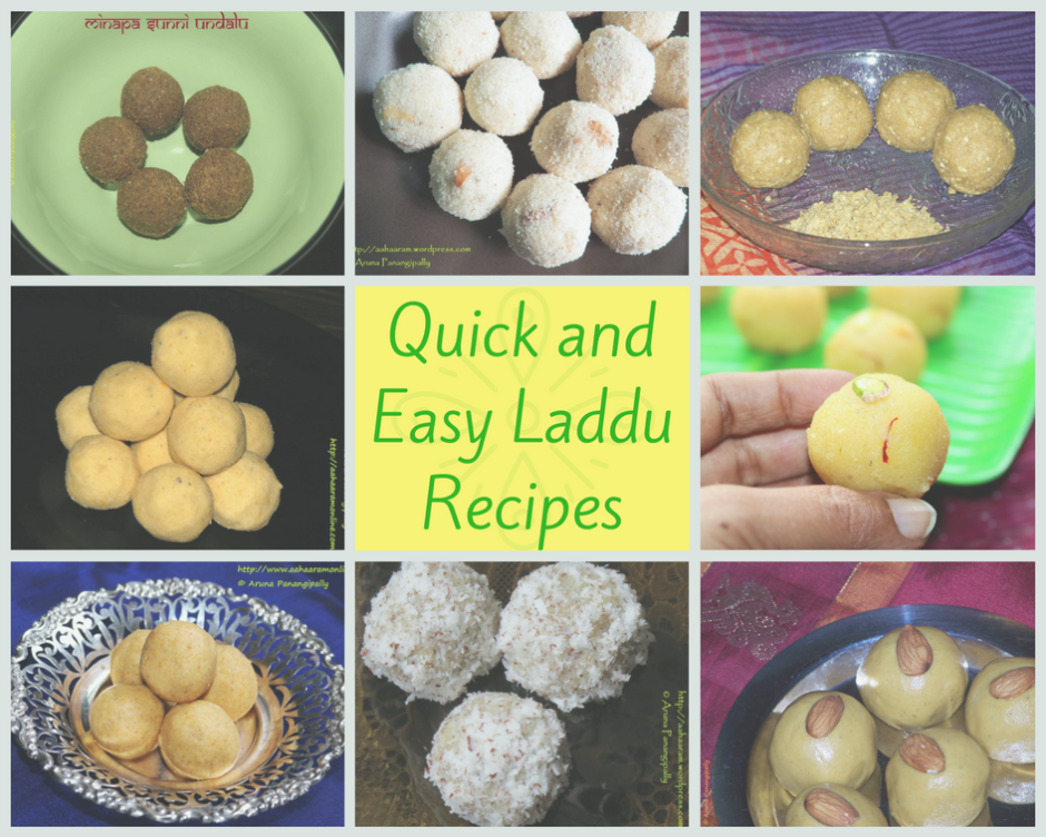 Quick and Easy Laddu Recipes for Diwali - ãhãram
