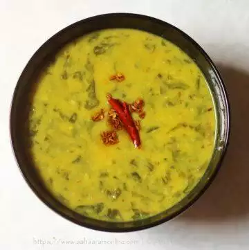 Moong Dal Palak | Green Gram with Spinach