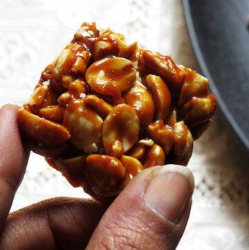 Indian Peanut Brittle | Moongfali Chikki | Shengdana Chikki