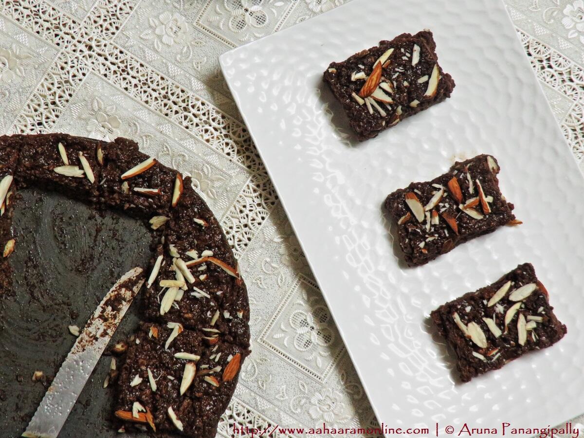 Quick and Easy Chocolate Kalakand with Milkmaid/Condensed Milk and Paneer