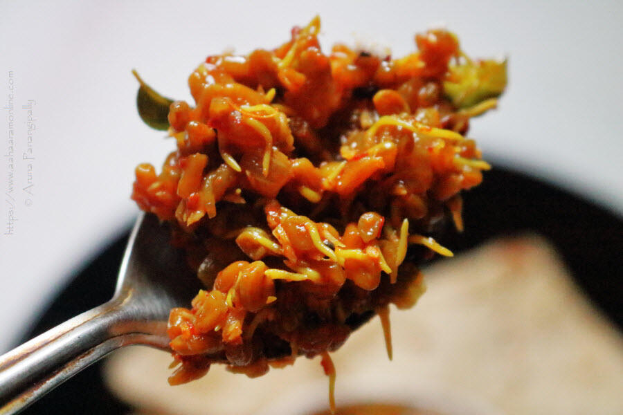 Sprouted Fenugreek Seeds Curry from Maharashtra