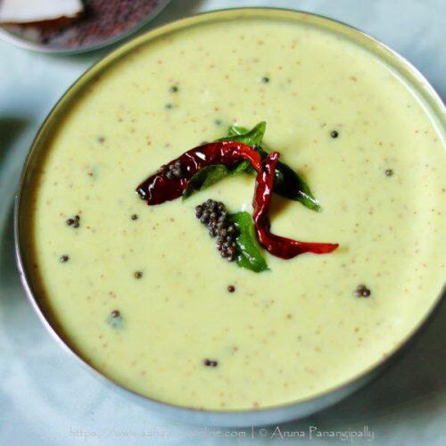 Mavinakayi Tambli | A raw mango, coconut, and mustard flavour gravy from Karnataka