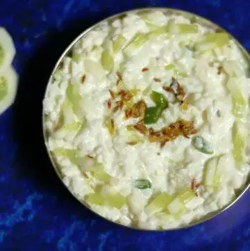 Gopalkala: Poha with Curd, Cucumber, and Grated Coconut