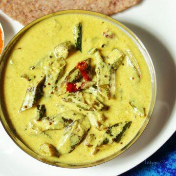 Dahi Bhindi: Fried Okra in Spiced Yogurt