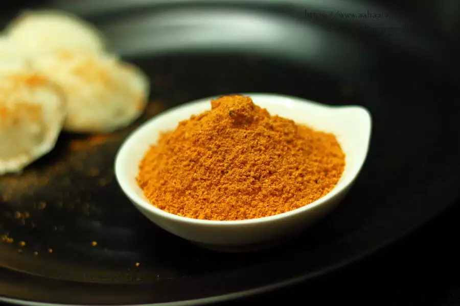 Spicy Milagai Podi | Molaga Podi is a chutney powder served with idli and dosa.  in this case