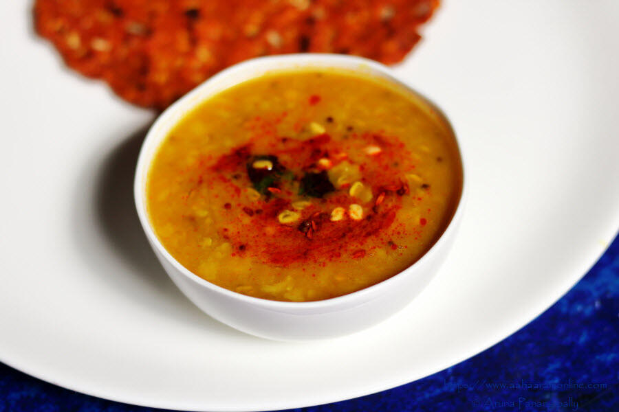 Mentula Pappu is a dal made with fenugreek seeds and split pigeon pea
