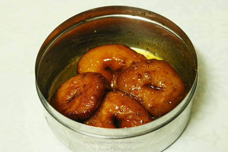 Pakam Garelu | Bellam Garelu are vadas soaked in jaggery syrup. 