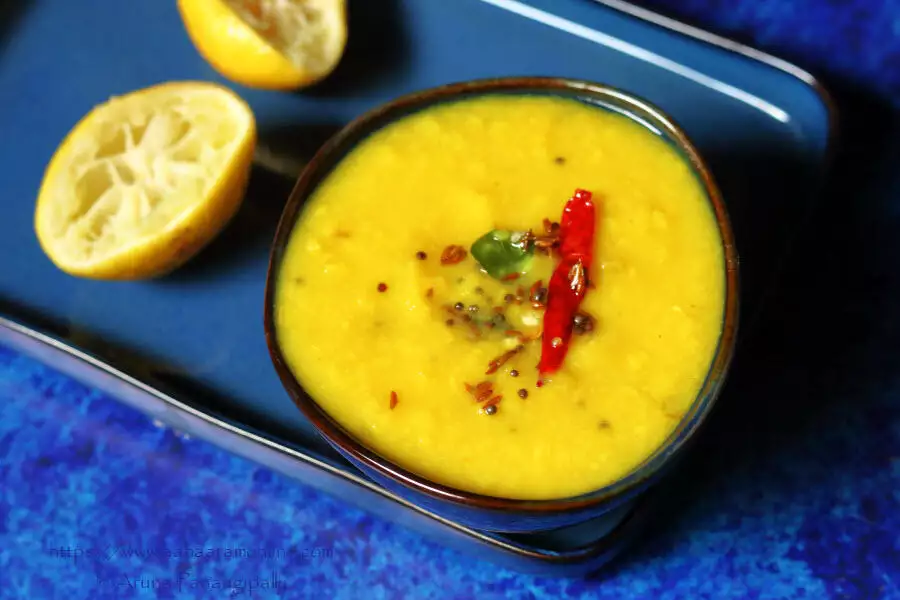 Nimmakaya Pappu | Nimbu Dal | Lemon Dal from Andhra Pradesh