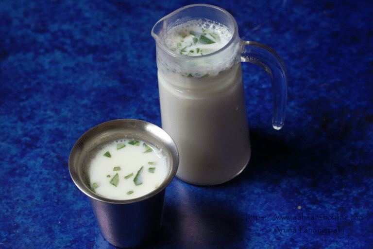 Majjiga | Spiced Buttermilk from Andhra Pradesh - ãhãram