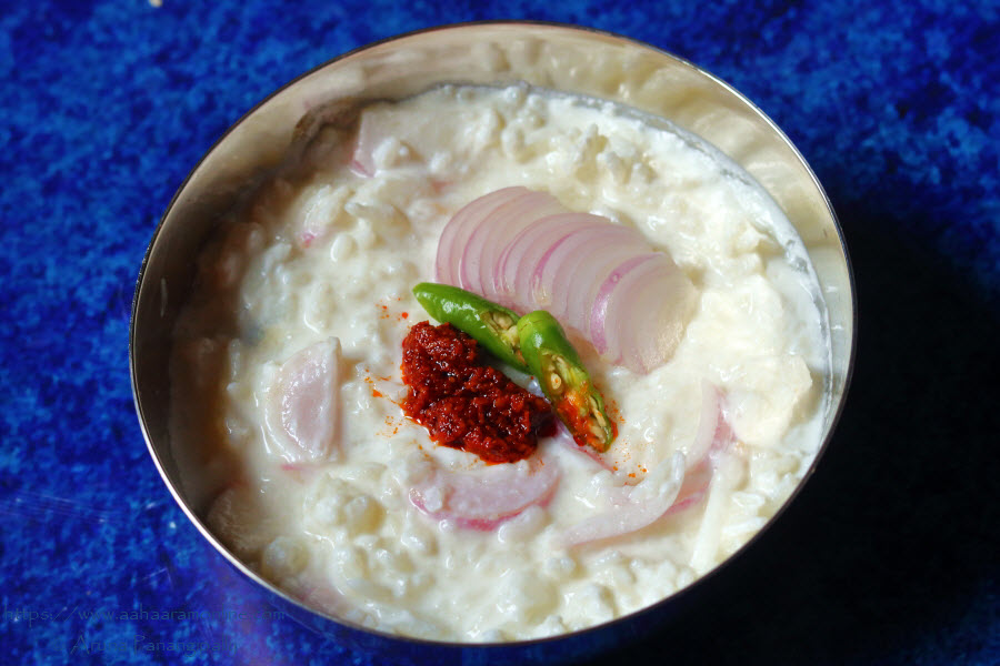 Chaddannam is curd rice fermented overnight