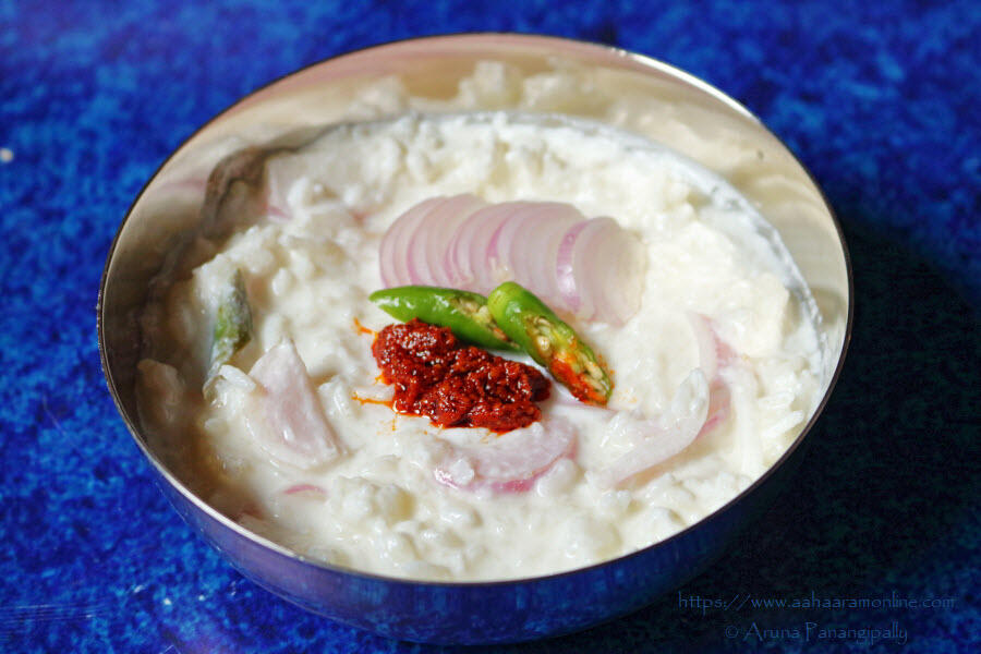 Chaddannam: Fermented Curd Rice from Andhra Pradesh and Telangana
