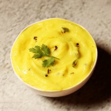 Tandalachi Ukad | Maharashtrian Rice Flour Porridge