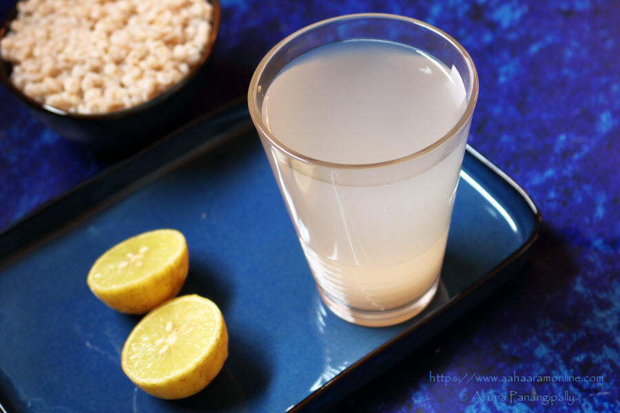 Lemon Barley Water