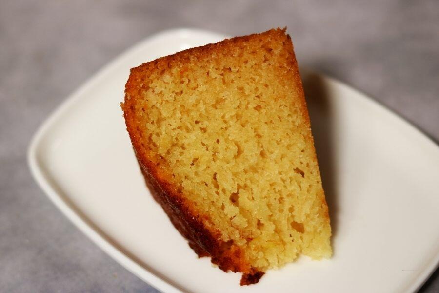 A Slice of Gulab Jamun Mix Cake