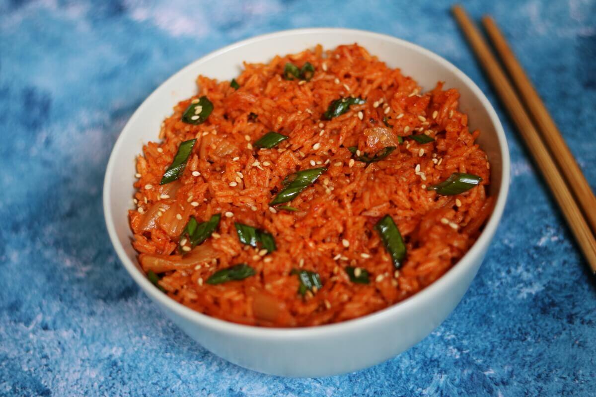 Vegan Kimchi Fried Rice Kimchi Bokkeumbap ãhãram