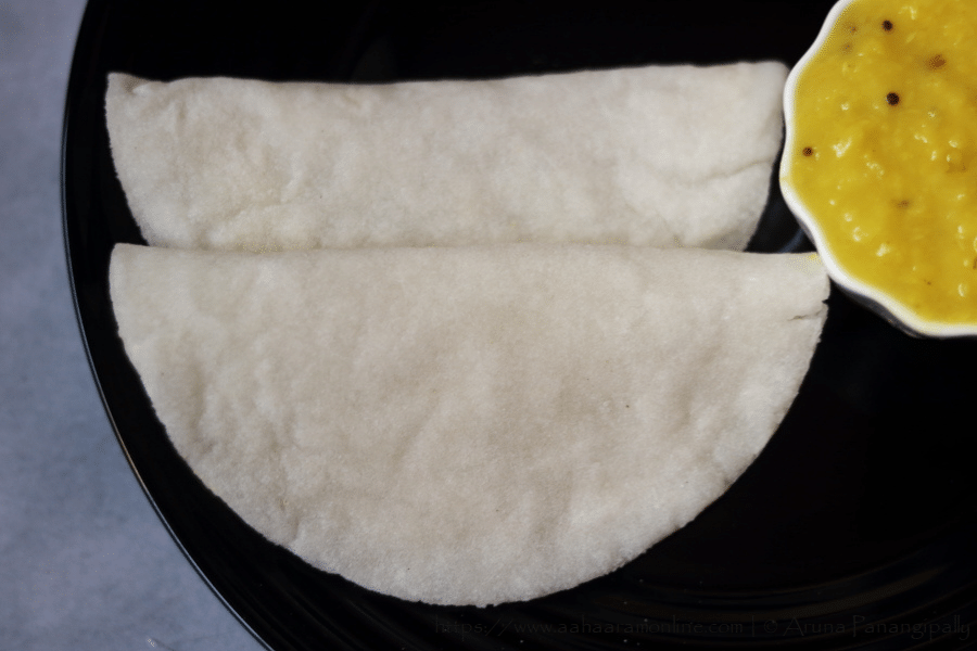 Rice Flour Roti | Low Potassium Renal Diet Recipe