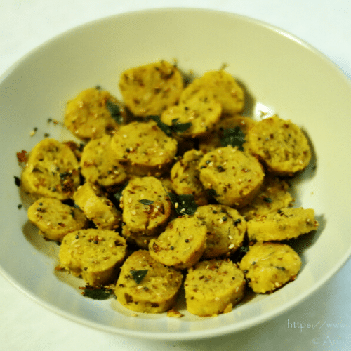 Cabbage Muthiya | Bafela Kobi Na Muthia