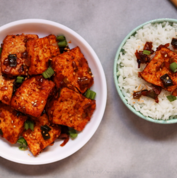 Dubu Jorim: Spicy Braised Tofu from Korea