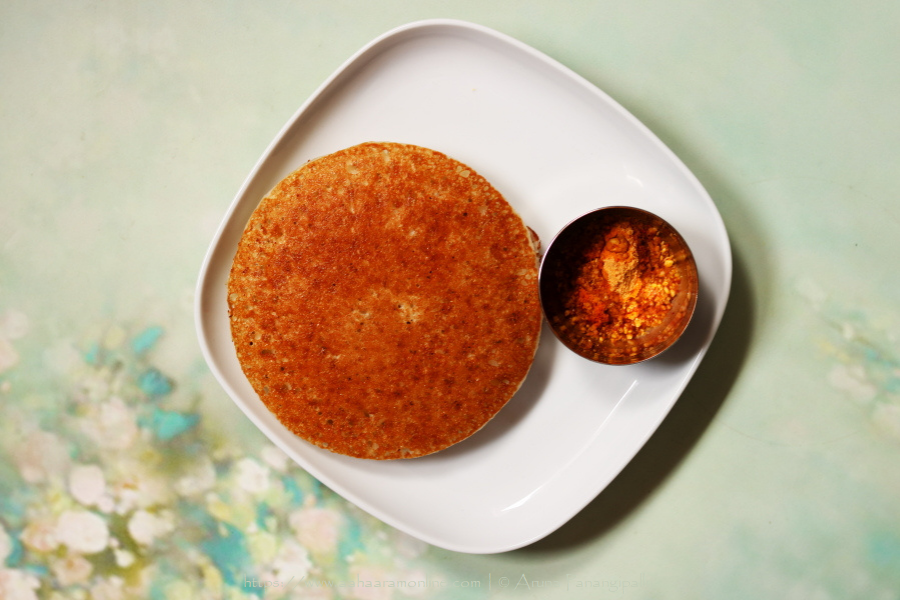 Rice and Poha Idli Bun Dosa, a thick pancake made with rice and beaten rice flakes, is a low potassium, low sodium, low phosphorous renal diet recipe
