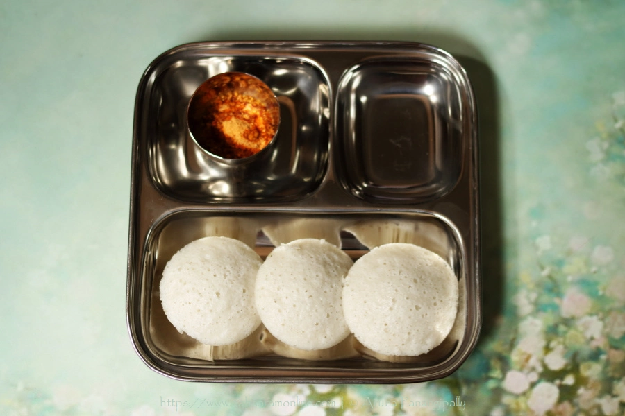Rice and Poha Idli are steamed dumplings made with a rice and rice flakes (beaten rice).