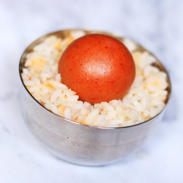 Appadala Pindi, the Andhra Papad Dough balls eaten with rice
