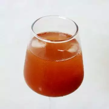 Tamarind Agua Fresca, a tangy and mildly sweet Mexican drink called Agua de Tamarindo in Spanish