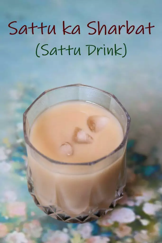 Called Sattu Drink in English, Sattu Sharbat is a traditional summer drink made with roasted Bengal Gram flour. 