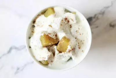 Sweet Potato Chaat with Yogurt