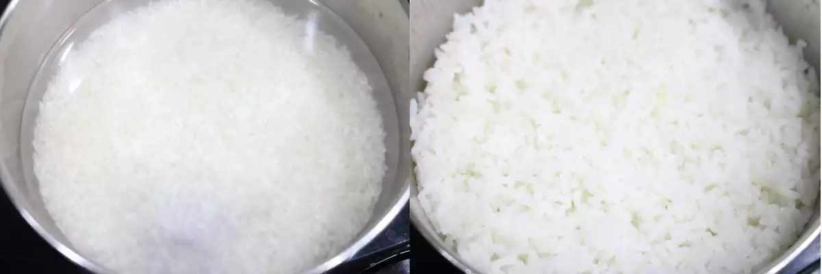 Cooked rice