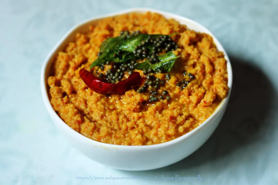 Andhra Kandi Pachadi | Thuvaram Paruppu Thogayal