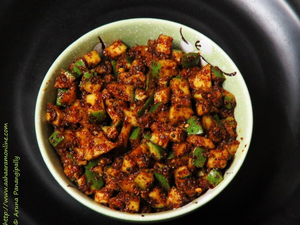 Menthi Baddalu | Instant Mango Pickle