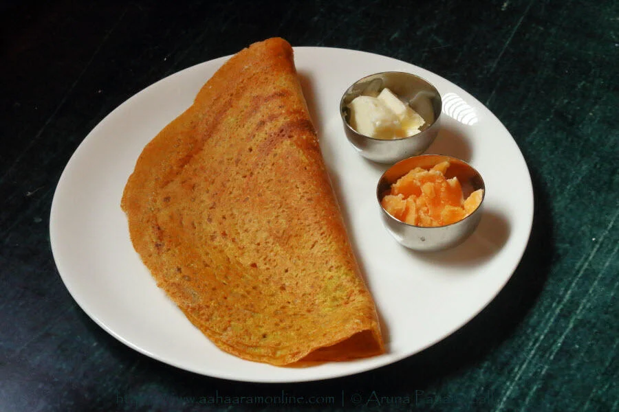 Paruppu Adai | Mixed Dal Dosa from Tamil Nadu