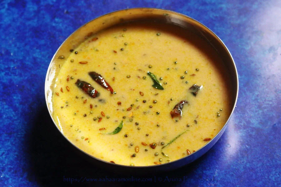 Senaga Pindi Pachadi for Dosa